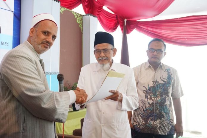 ijazah kitab dari guru besar Al Azhar Mesir